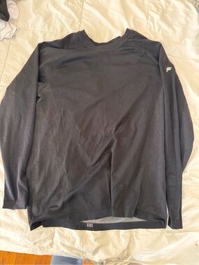 Fabletics Men's Black Long-Sleeve Performance Tee
